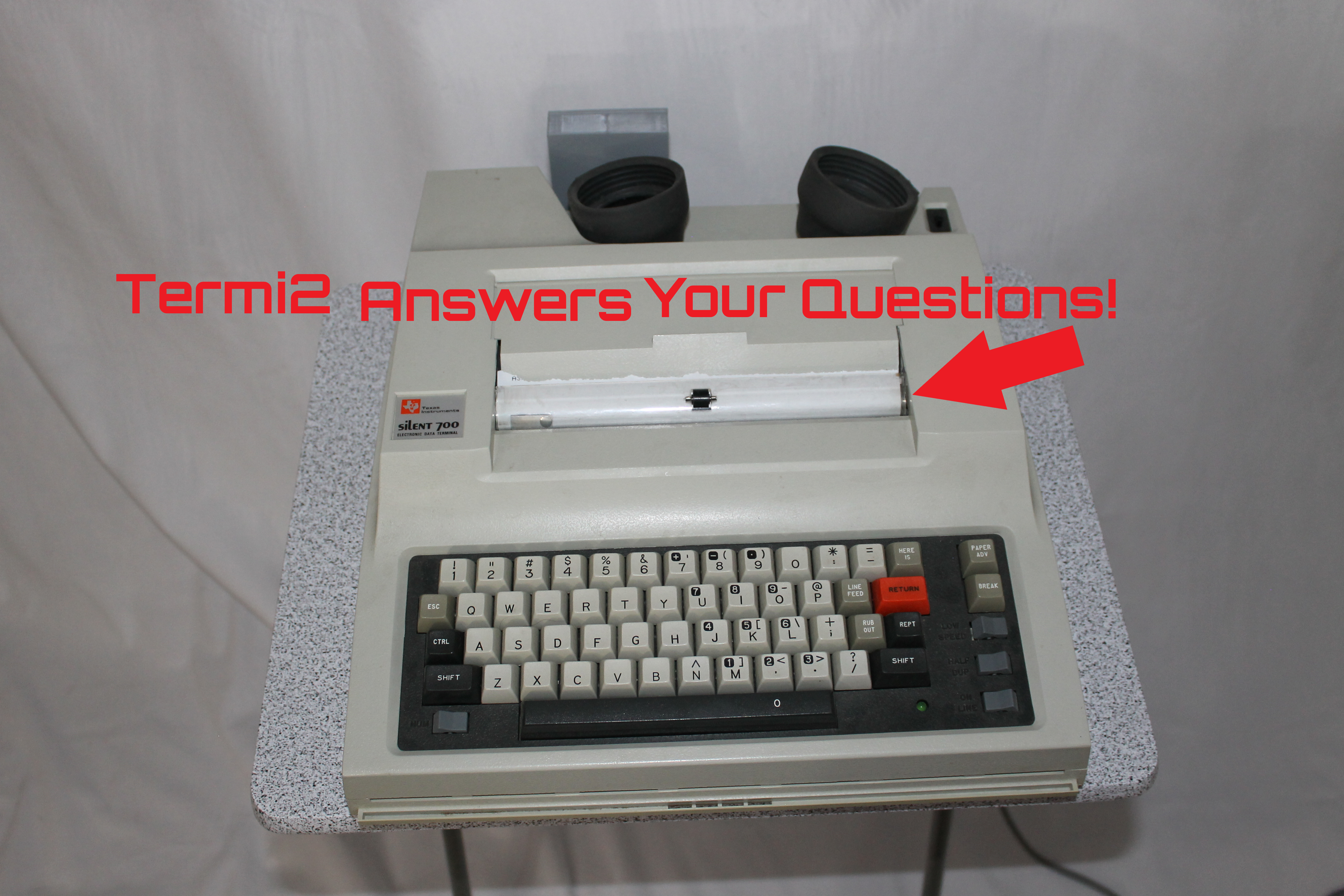 Termi2 – a Typewriter That Answers Your Questions