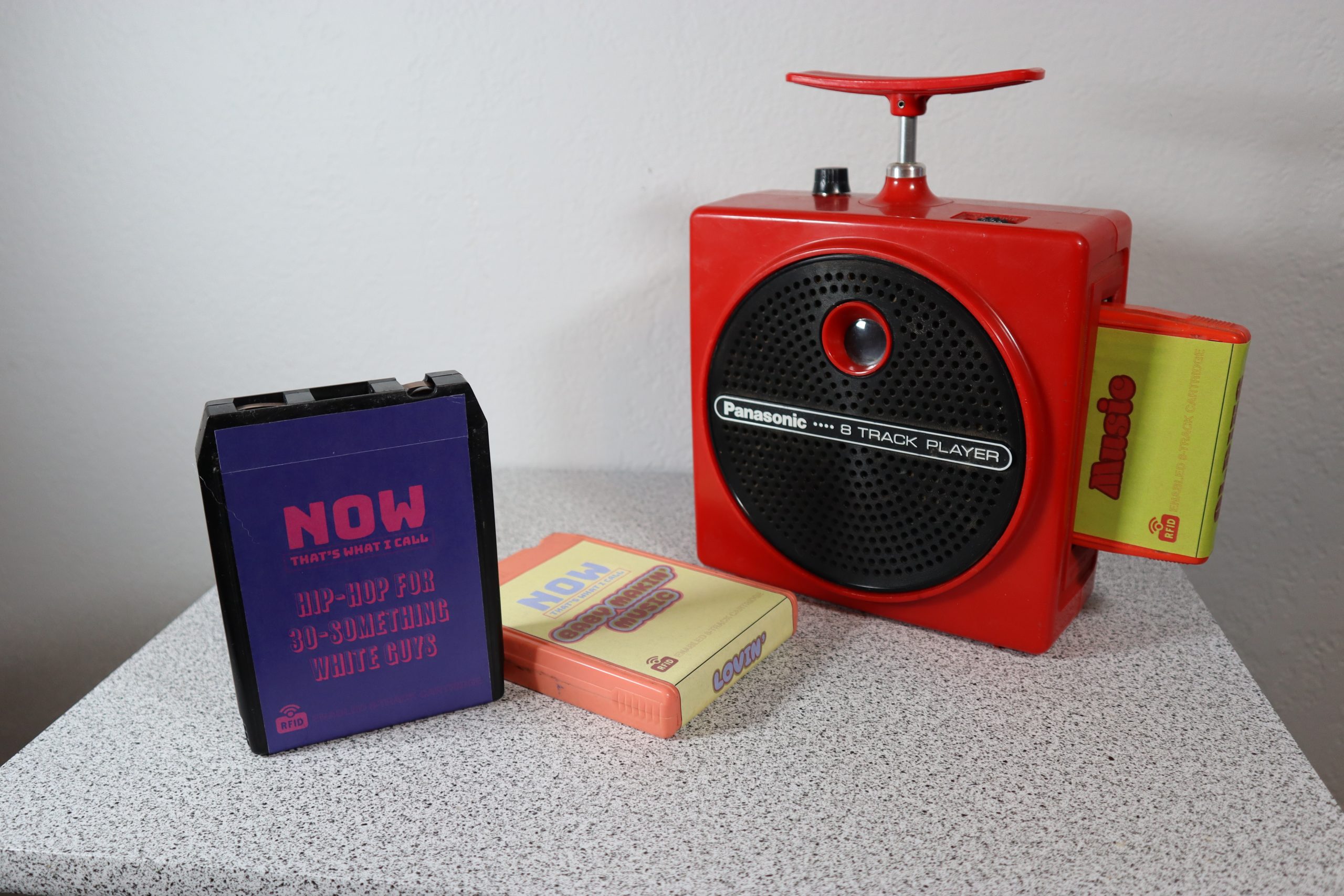 KaboomBox: an RFID 8-Track Player